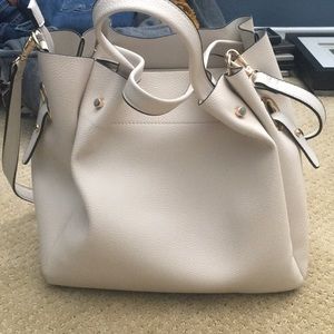 Cute pink leather bag